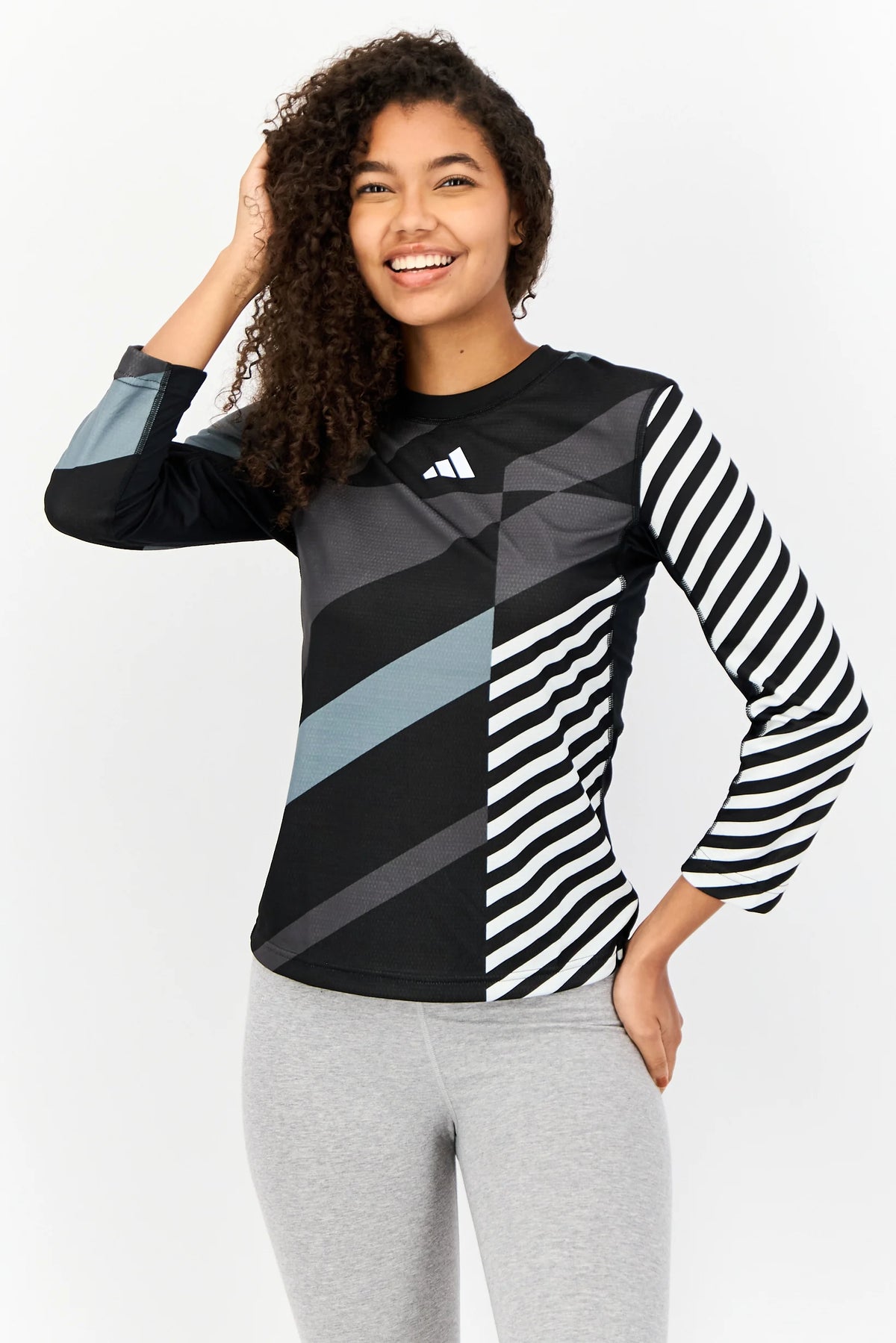 Adidas New York Pro Women's 3/4 Long Sleeve Tennis Shirt IL9592