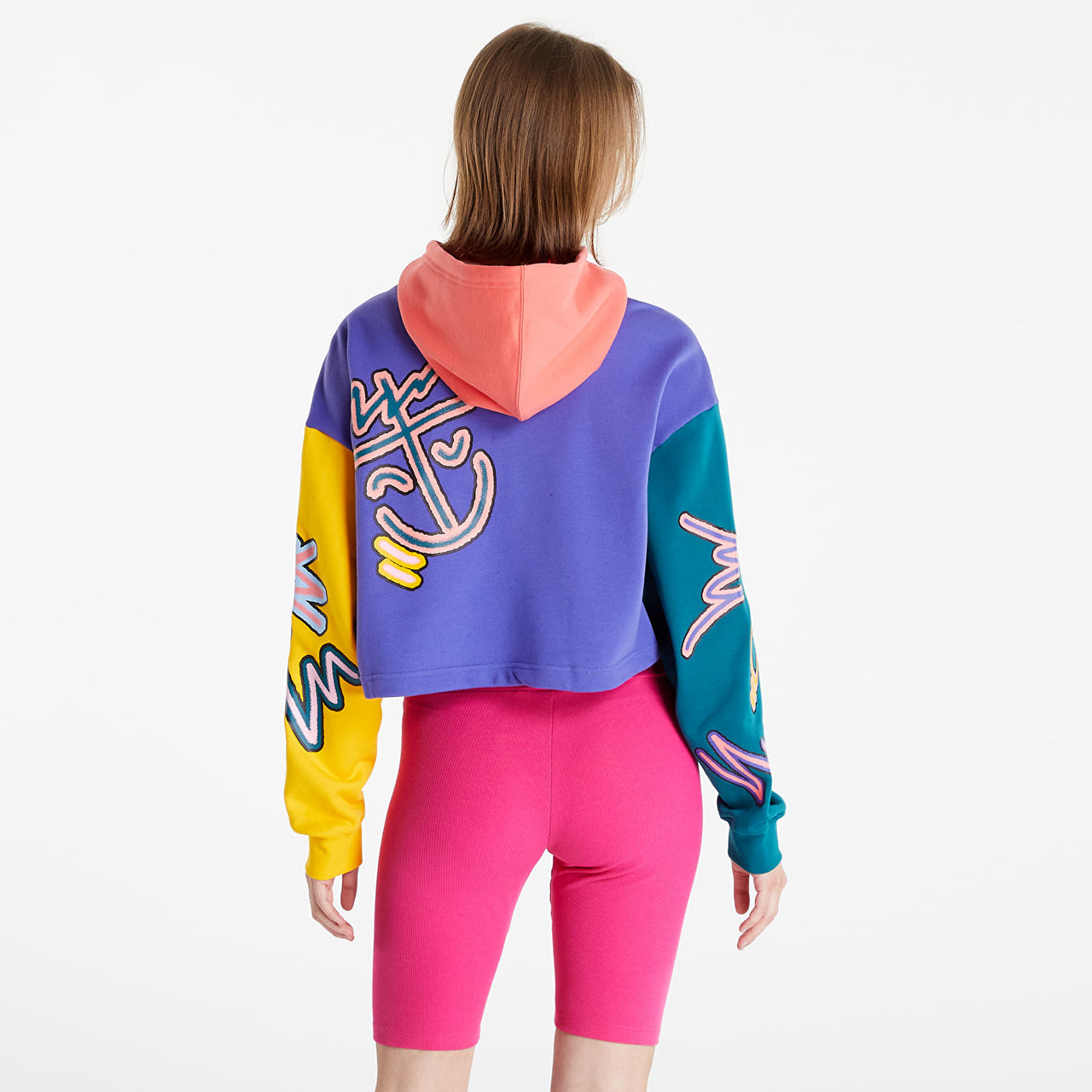 Adidas Originals Love Unites Crop Hoodie HC3080