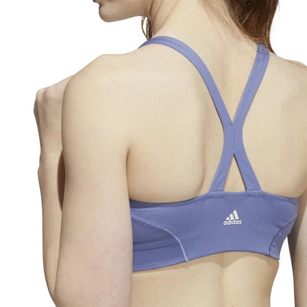 Adidas Light-Support Yoga Bra, Purple H56331