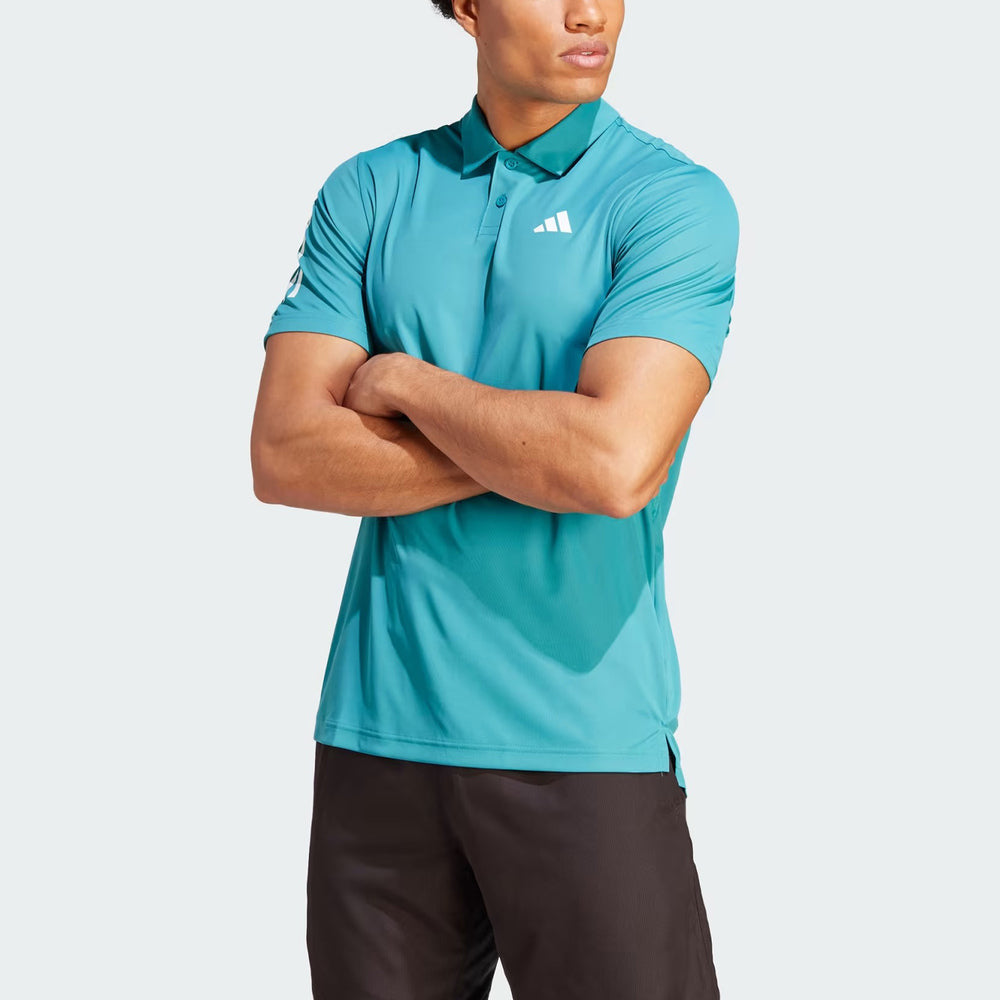 Adidas Men's Club-3 Stripe Tennis Polo IA9509