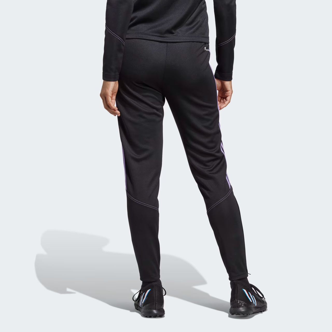 Adidas Tiro 23 Women's Training Pants Black Purple IC1601