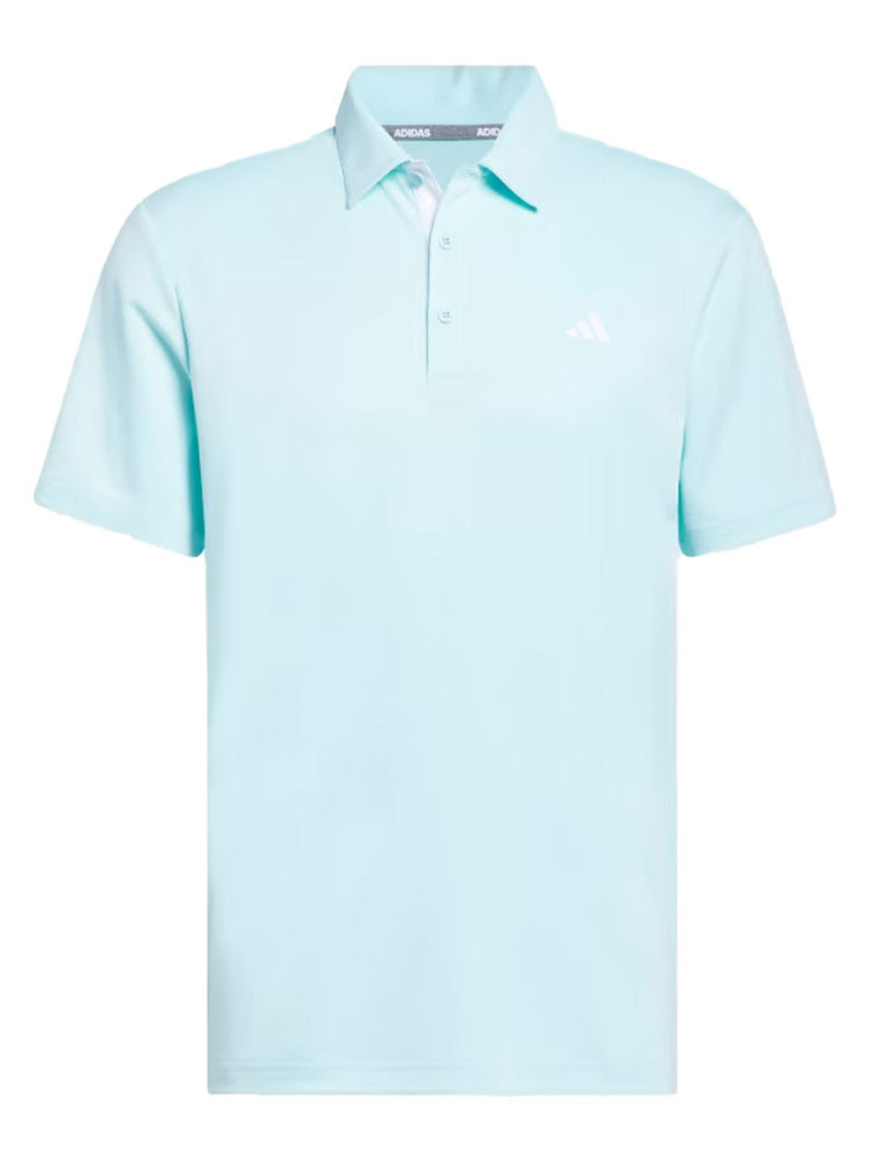 Adidas Drive Heather Short Sleeve Mens Golf Polo Shirt - Green IL9640