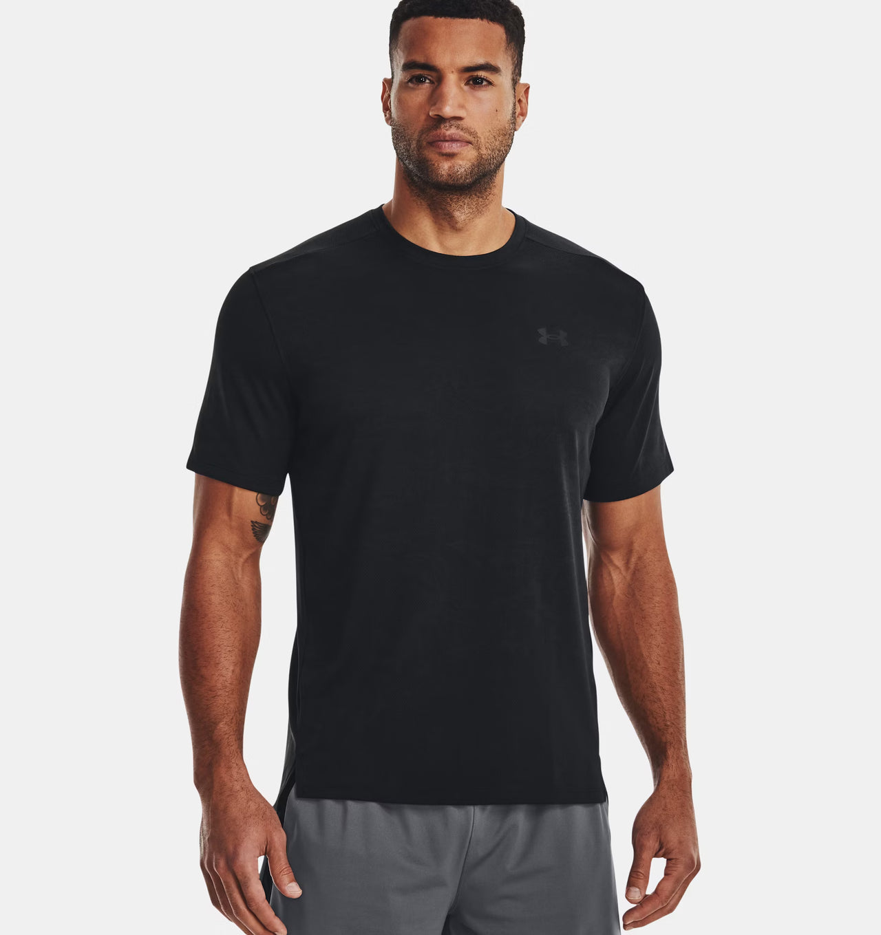 UA Tech™ Vent Jacquard Men's Short Sleeve 1377052-001