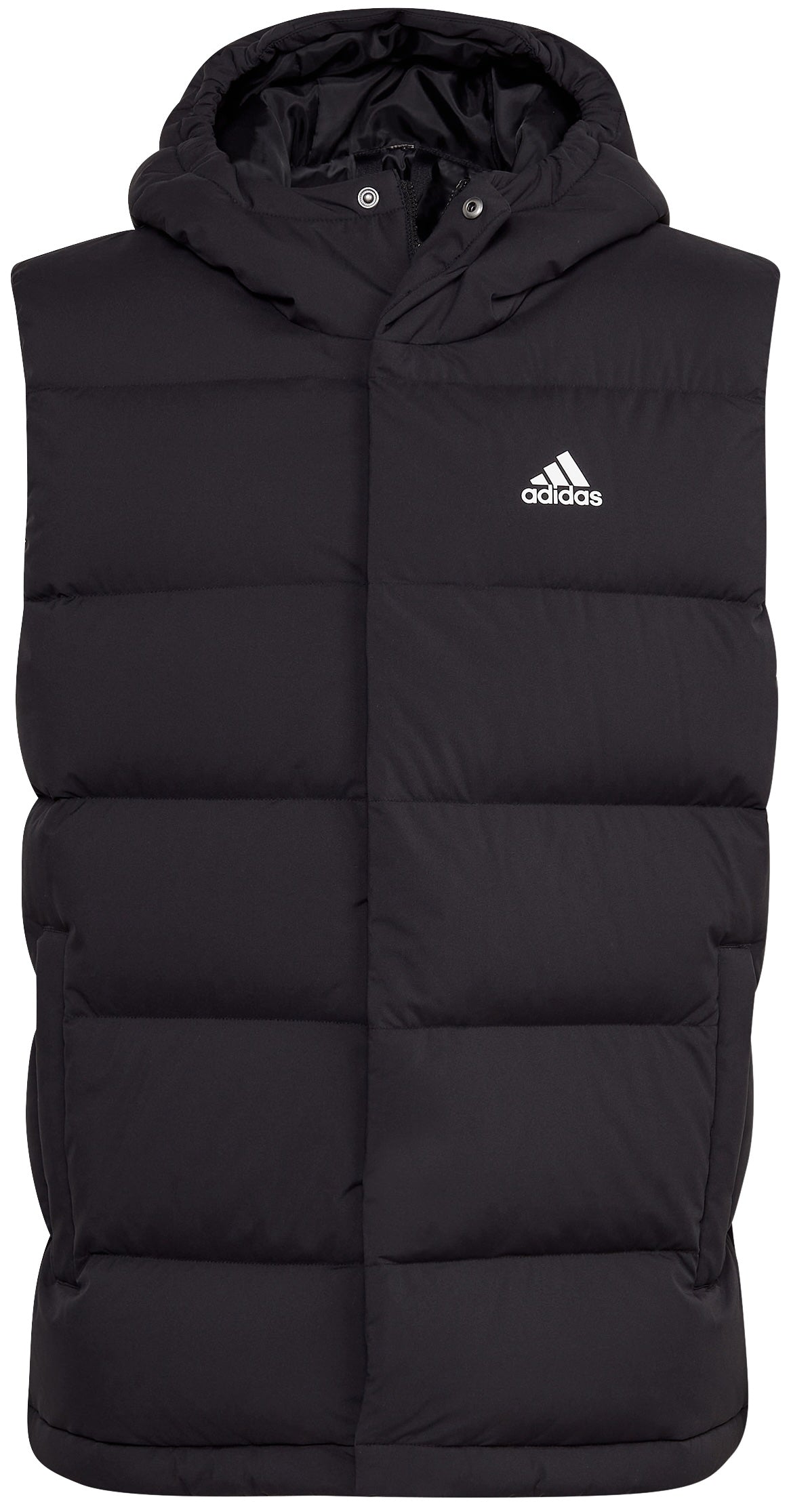 Adidas Helionic Hooded Down Vest - Black  HG6277