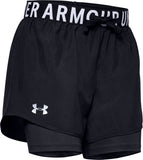 Girls' HeatGear® Armour 2-in-1 Shorts 1351695-002