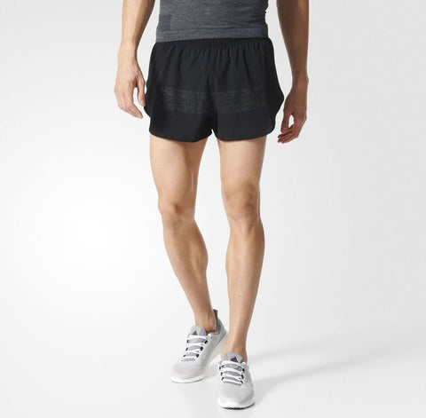 Adidas Supernova 3in Split Shorts Black S94399