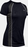 Under Armour Women's Tech Jacquard Sportswear Tee Shirt 1351962-001